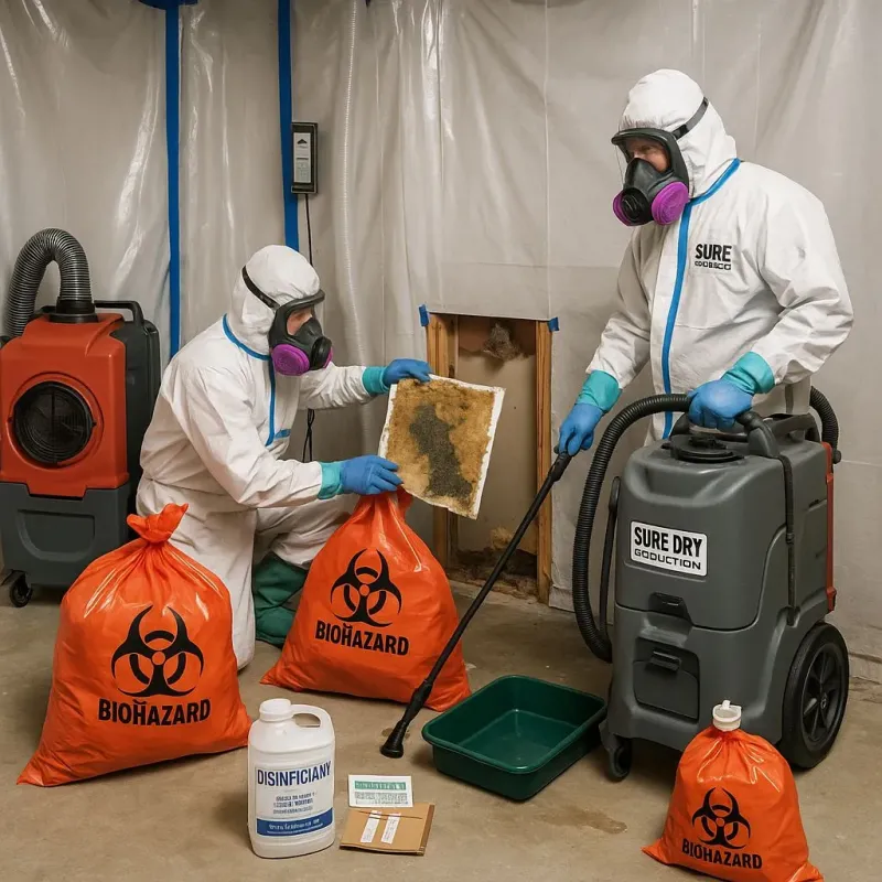 Contaminated Water Handling Protocols process in Leola, SD