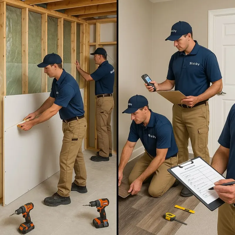 Repairs and Reconstruction process in Leola, SD