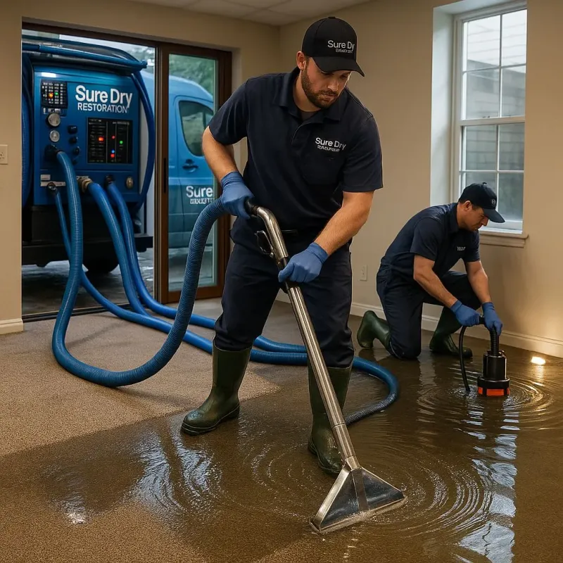 Water Extraction and Removal process in Leola, SD